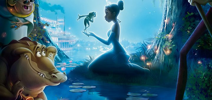 Affiche du film "La Princesse et la grenouille"