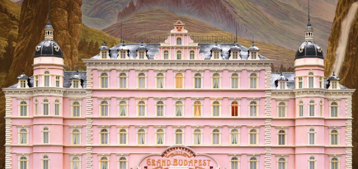 Affiche du film "The Grand Budapest hotel"