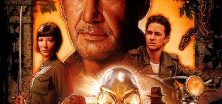 Affiche du film "Indiana Jones et le royaume du crâne de cristal"
