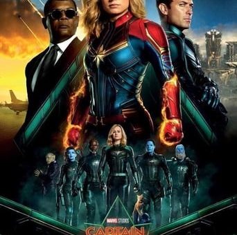 Affiche du film "Captain Marvel"